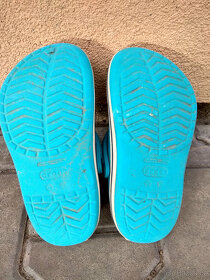 Dětské modré CROCS vel. 33 - 6