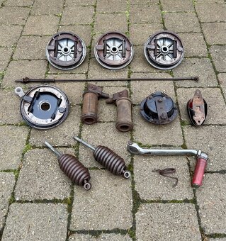 ČZ 125 150 C, Jawa perak, pionýr - díly - 6