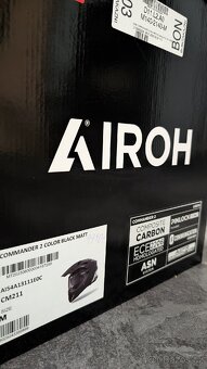 Airoh commander 2 mat black vel. M - 6