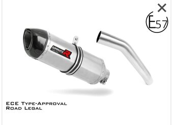 Laděný výfuk Dominator hp1 - 6