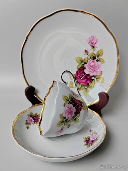 Krásná porcelánová čajová sada "Rose" od Triptis Porzellan - 6