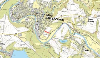 Pozemek, bydlení, prodej, Zruč nad Sázavou, Kutná Hora - 6