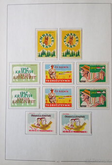Zápalkové nálepky Slovensko 1959 - 1960 - 6