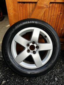 Audi ALU kola + letní gumy Michelin - 6