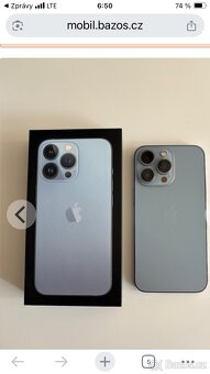 Apple iPhone 13 pro 128GB, Sierra blue (modrá) - 6