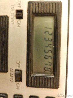 Retro kalkulačky, zapaloač, propiska - 6