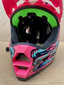 Přilba BELL SANCTION 2 DLX MIPS, Pink-Turquoise - vel. L - 6