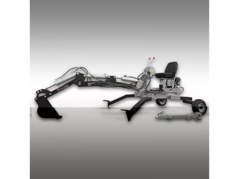 Minibagr Jansen MB-360°  benzínový kráčející bagr - 6