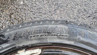 Plechové disky 195/50 R15 4x100 zimní pneu - 6
