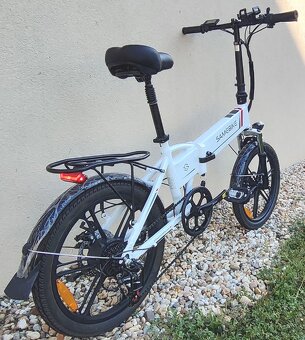 Skládací elektrické kolo motor 250W 48V 10Ah baterie 20 kola - 6