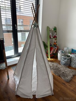 Dětský stan na hraní / teepee - 6