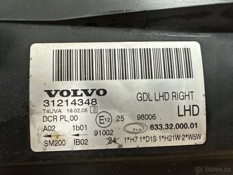 PRAVÁ PŘEDNÍ LAMPA VOLVO S80 II V70 III - 6
