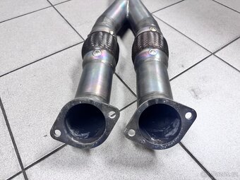 Titanový Y pipe s náhradami katal. Armytrix Nissan GT-R R35 - 6