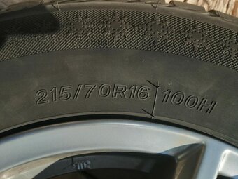 ALUTEC disky a ZIMNÍ pneu 215/70 R16 - 6