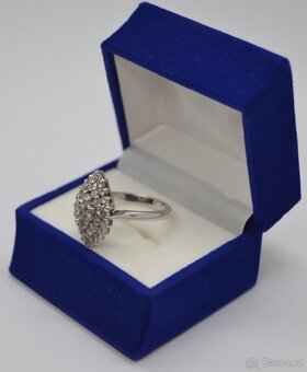 Zlatý prsten osazený brilianty 1.46 ct - 6