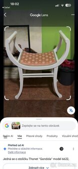 Thonet “Gondola” 1900, sběratelství, historie, starožitnost - 6