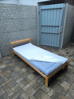 Prodám postel + Matrací 90cm x 200cm - 6