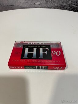 Audio kazety Sony TDK nové 120 Kč/1kus - 6