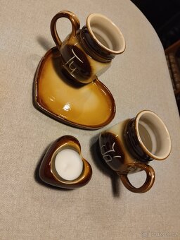 Romantická keramická sada pro dva - 6