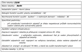 Stavební parcela v obci Libina 2.422m2, okres Šumperk - 6