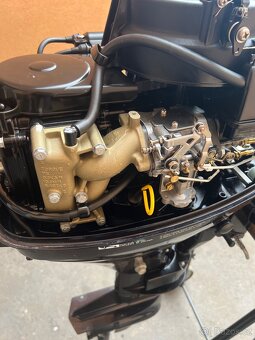 Zanovni motor Tohatsu 9.8hp 4, najeto 10mth, kratka noha. - 6