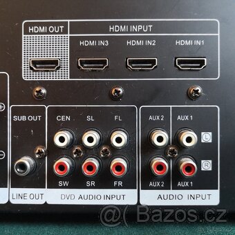 Auna AV receiver AV2-H388, zesilovač, 3xHDMI - 6