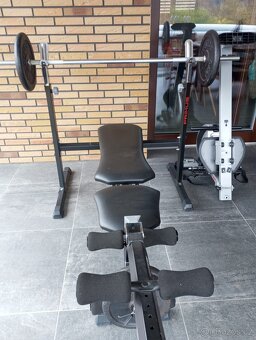 Bench press lavice se závažím - 6