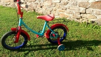 Dětské kolo s pomocnými kolečky 14" - 6