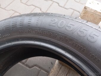 205/55/17 letní pneu continental - 6