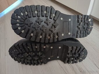 Černé kožené boty vel. 39 - 6