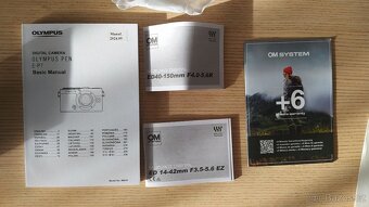 Olympus Pen E-P7 + 14-42 mm EZ + 40-150 mm - NOVÝ, v záruce - 6