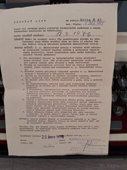 Prodej psacího stroje - 6
