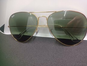 Sluneční brýle Ray Ban G-15 green, pouzdro, krabička,zánovní - 6