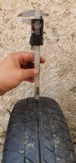 Plechové disky 13", 4x108 s letními pneu 155/70/13 - pošlu - 6