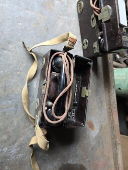 polní telefon ČSLA TP-25 (2ks) - 6