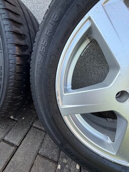 Sada alu kol 6,5x16 5x112 ET 40 + pneu MICHELIN 205/55 R16 - 6