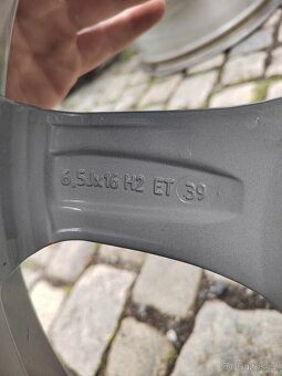 Prodám zánovní alu 16 Alutec Germany 5x100 ET 39 - 6