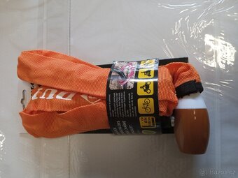 Prodám řetězový zámek DUNLOP délka řetězu 110 cm, - 6