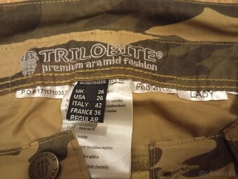 Kevlarové kalhoty Trilobite - 6