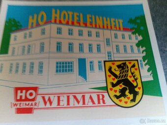 Retro hotelové nálepky - 6