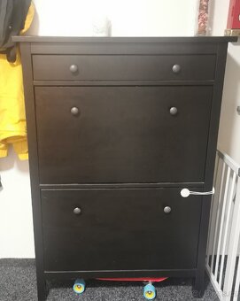Věšák a botník černohnědá hemnes IKEA - 6