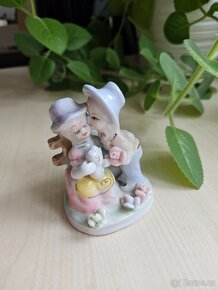 Vintage soška porcelán - 6