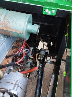 Traktor domací výroby motor škoda 1202 - 6