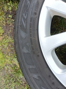 mazda 5 orig. alu kola- pneu letní 205/55 R16 - 6