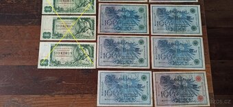 Bankovky a státovky ČSR, Slovenský Štát, Německo. - 6