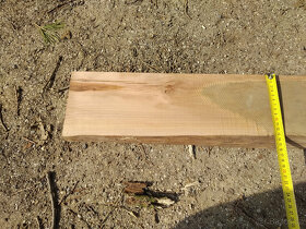 Jabloňová fošna 6cm silná, rok 2002, naprosto suchá,nehne se - 6