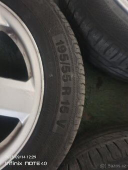 ALU 5x100 R15 letní pneu - 6