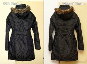 Teplý dámský kabát XS-S - 6