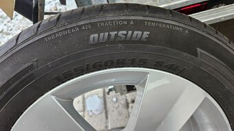 Letní Sada Alu 5x100 185/60 R15 Škoda Fabia III Rapid - 6
