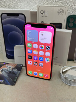 🍏 Apple iPhone 12 128GB - Red (12m. ZÁRUKA) + MEGA DÁRKY - 6